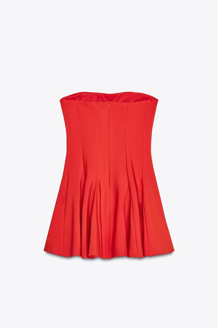 ZARA GODETS SHORT DRESS