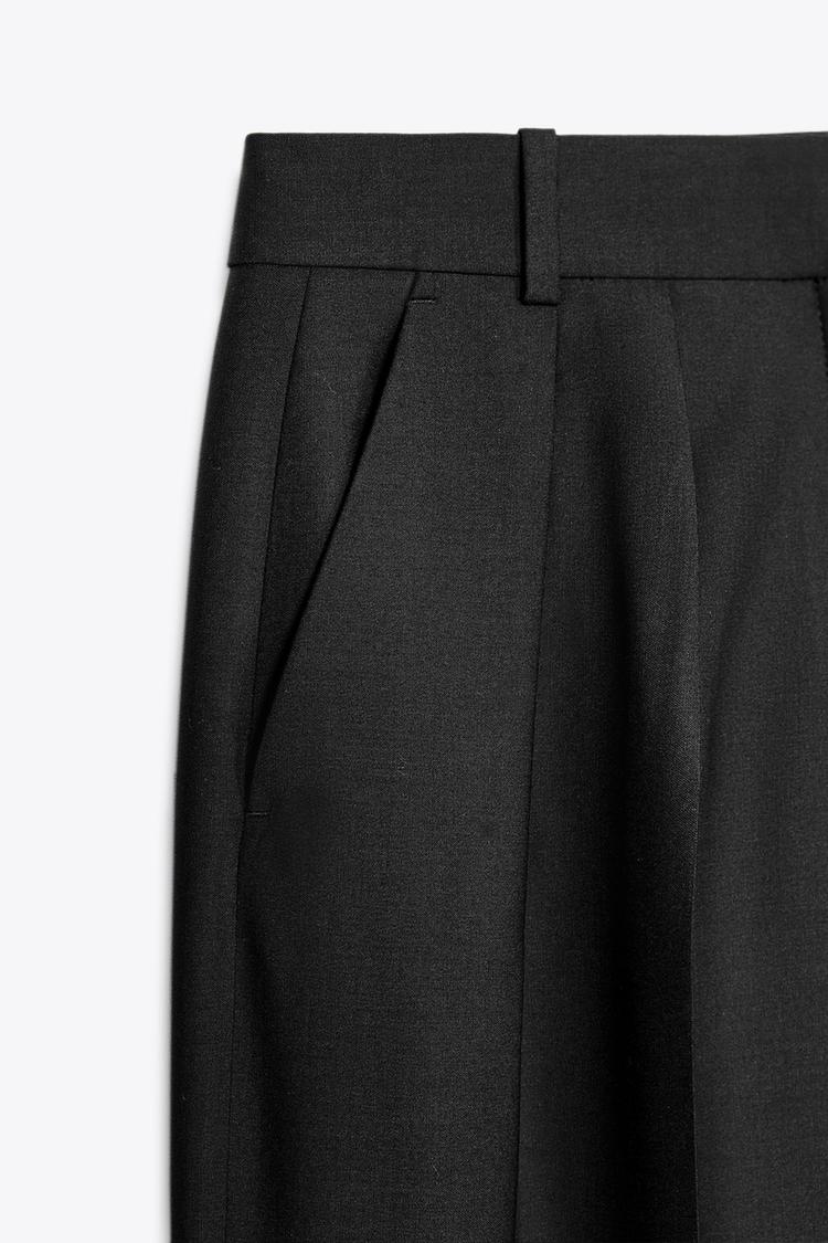 ZARA ZW COLLECTION PLEATED PANTS