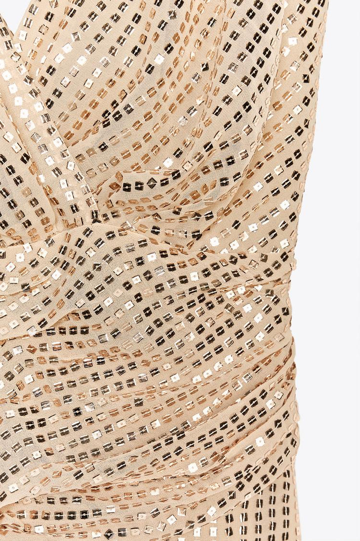ZARA SEQUIN MIDI DRESS
