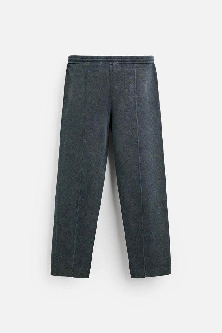 ZARA WASHED KNIT JOGGER PANTS