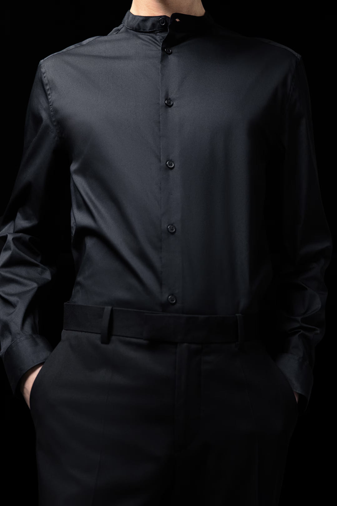 H&M Slim Fit Grandad shirt