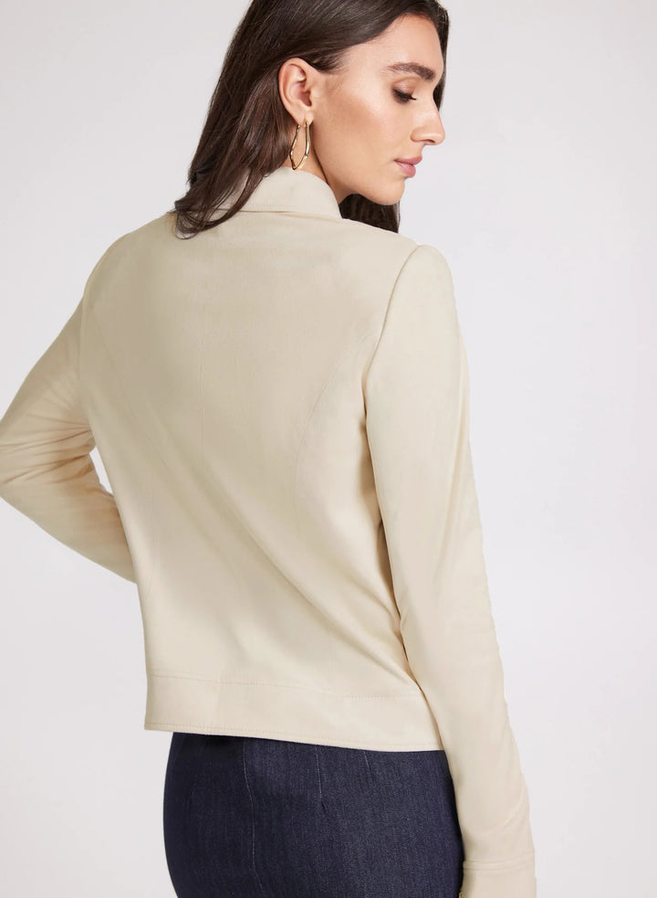 LAURA Faux-Suede Jacket