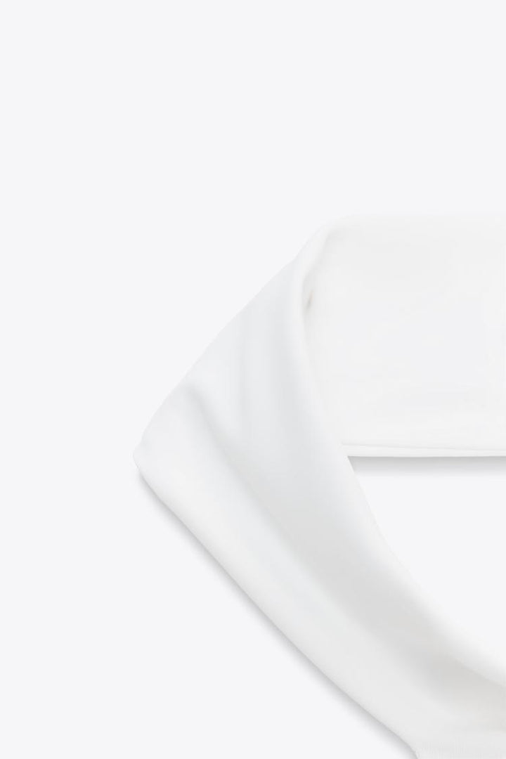 ZARA POLYAMIDE HALTER TOP