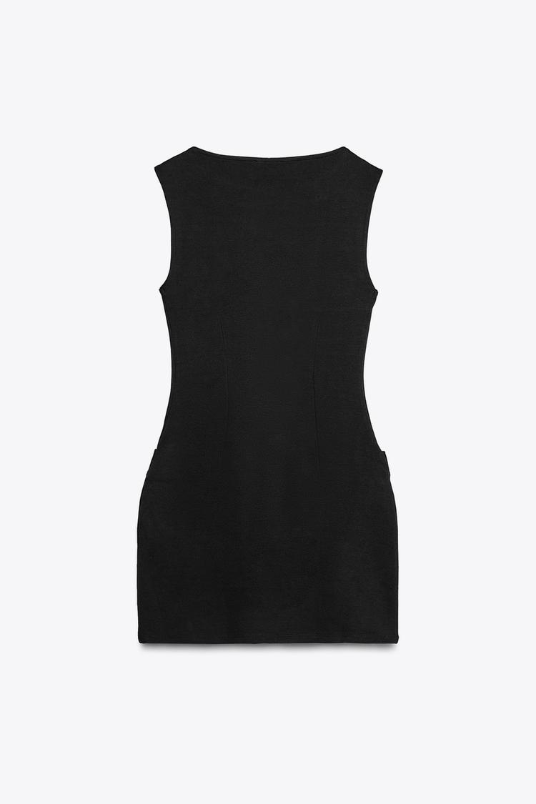 ZARA BELTED MINI DRESS