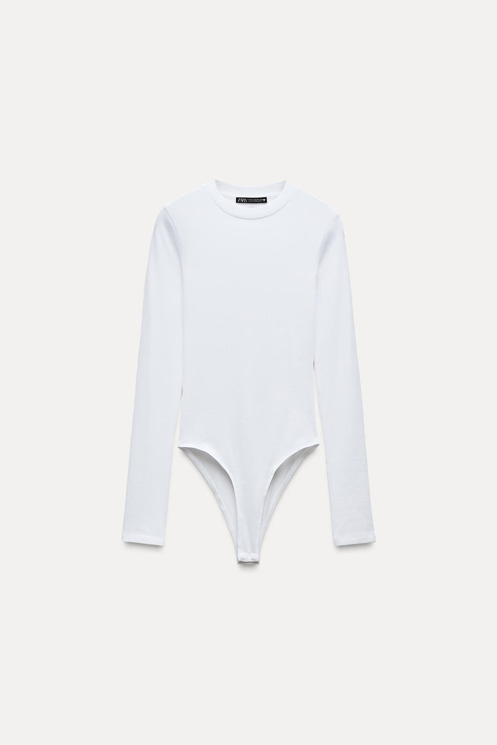 ZARA COTTON MODAL BODYSUIT