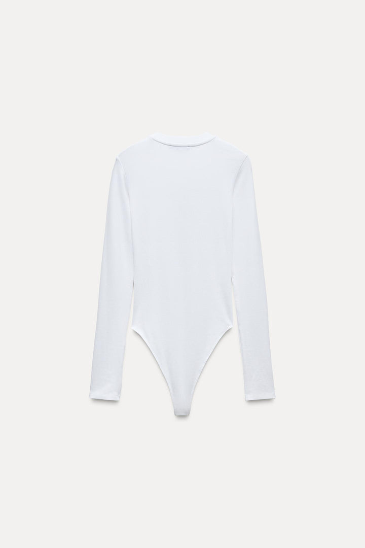 ZARA COTTON MODAL BODYSUIT