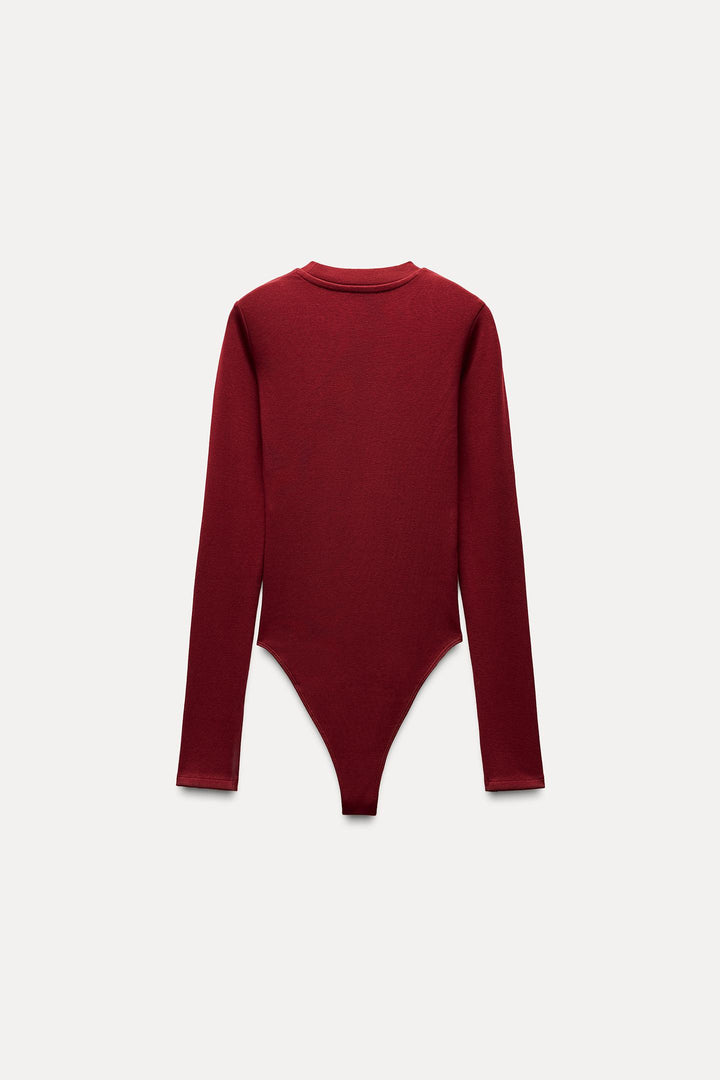 ZARA COTTON MODAL BODYSUIT