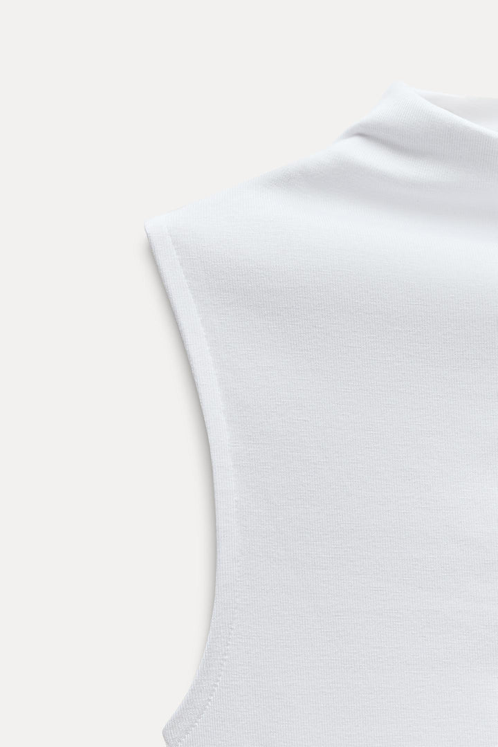 ZARA COTTON MODAL TOP