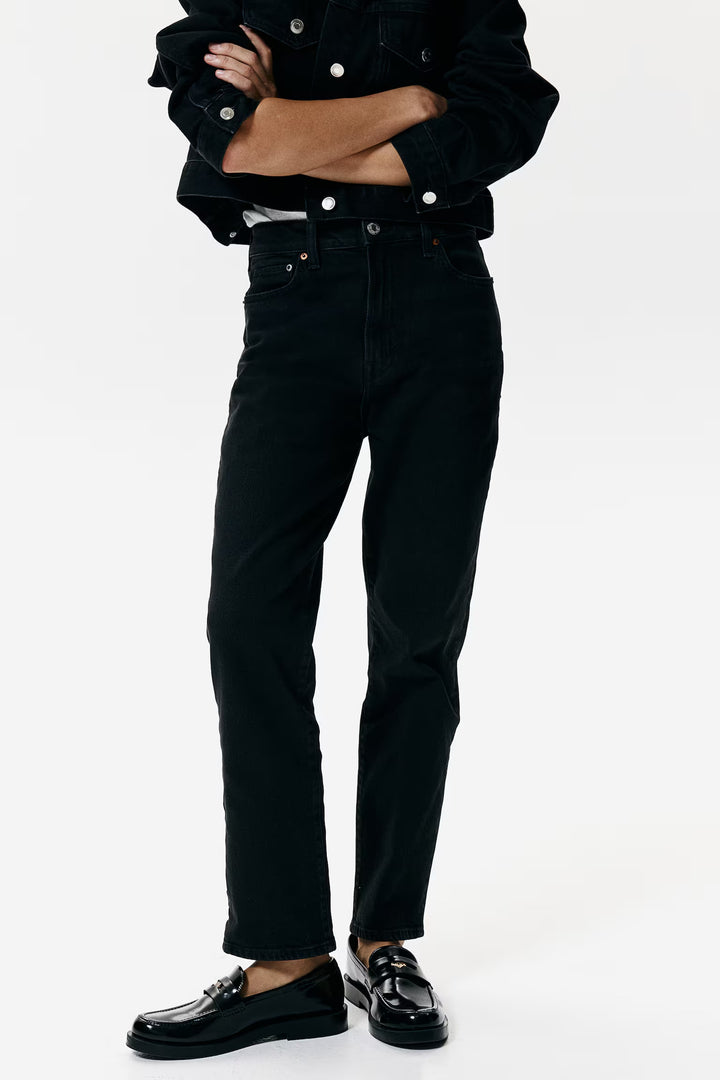 H&M Ultra High Rise Mom Jeans