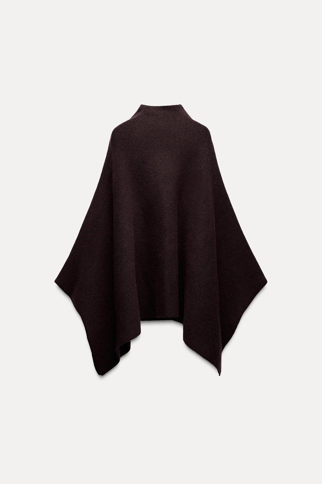 ZARA ASYMMETRIC KNIT CAPE