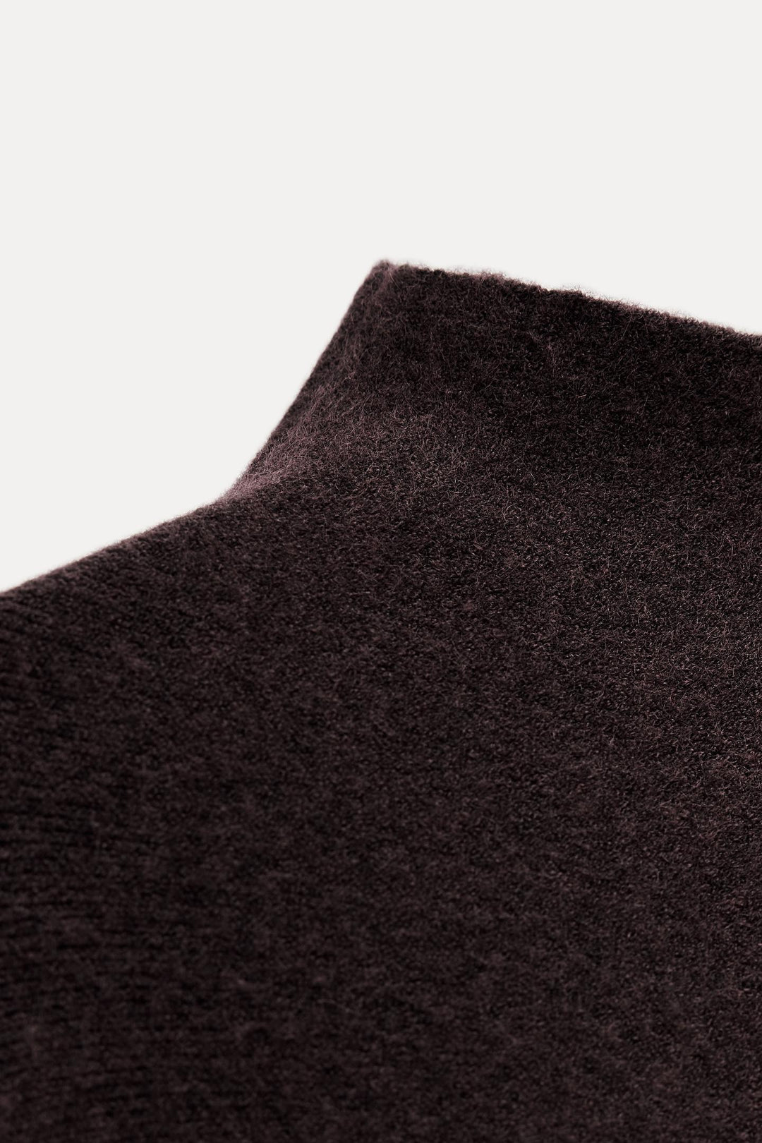 ZARA ASYMMETRIC KNIT CAPE