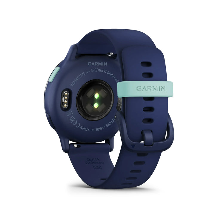 Garmin vivoactive® 5, Health and Fitness GPS Smartwatch, AMOLED Display, Up To 11 Days Of Battery, Navy