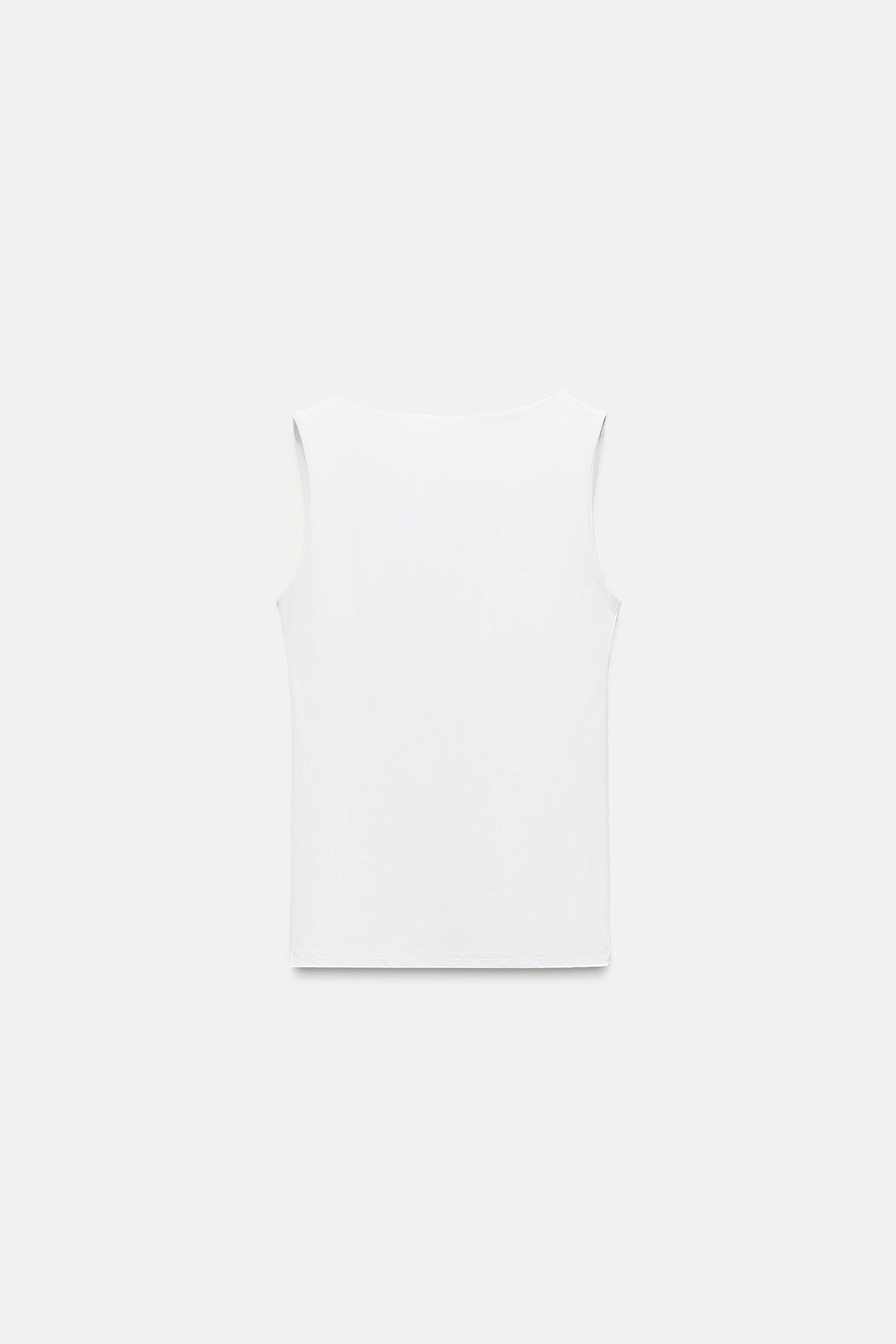ZARA WIDE STRAP POLYAMIDE TOP