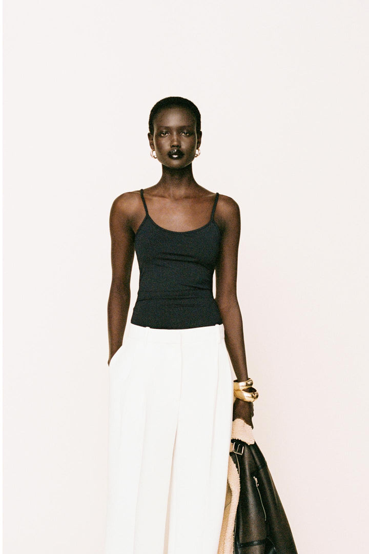 ZARA POLYAMIDE SPAGHETTI STRAP CAMISOLE