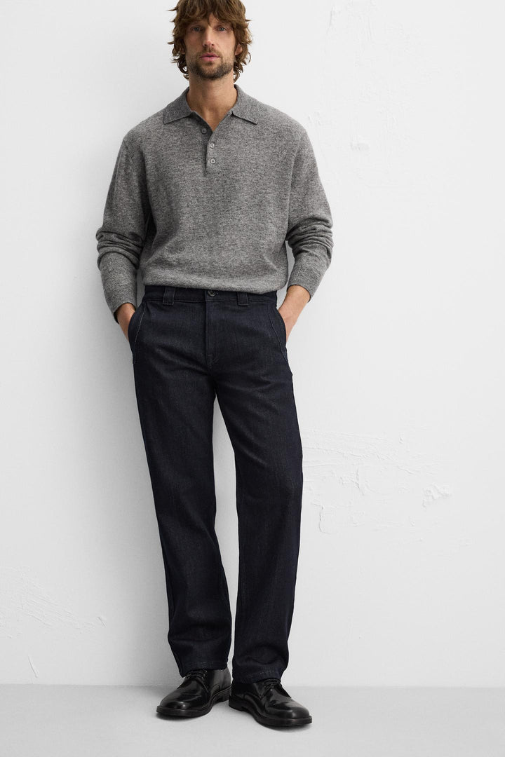 ZARA DENIM CHINO PANTS