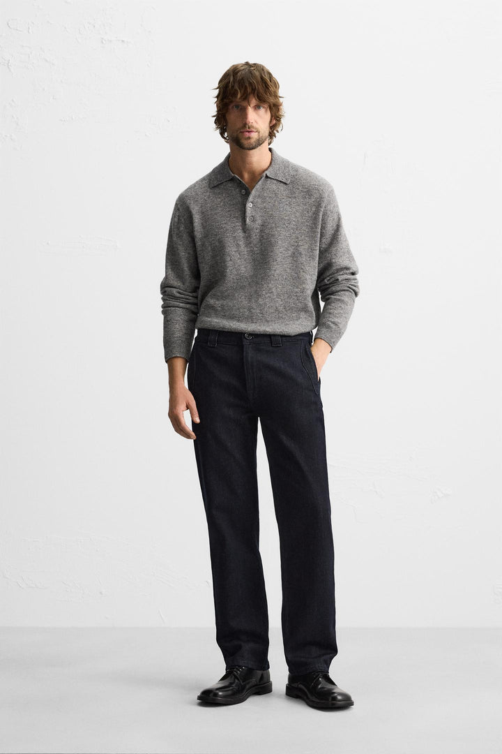 ZARA DENIM CHINO PANTS