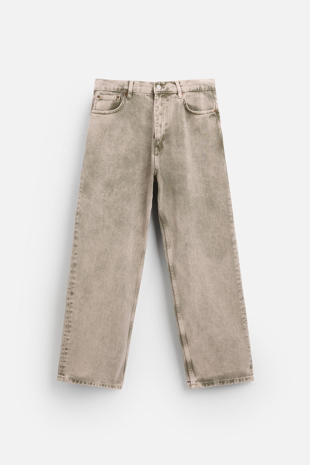 ZARA RELAXED STRAIGHT FIT JEANS