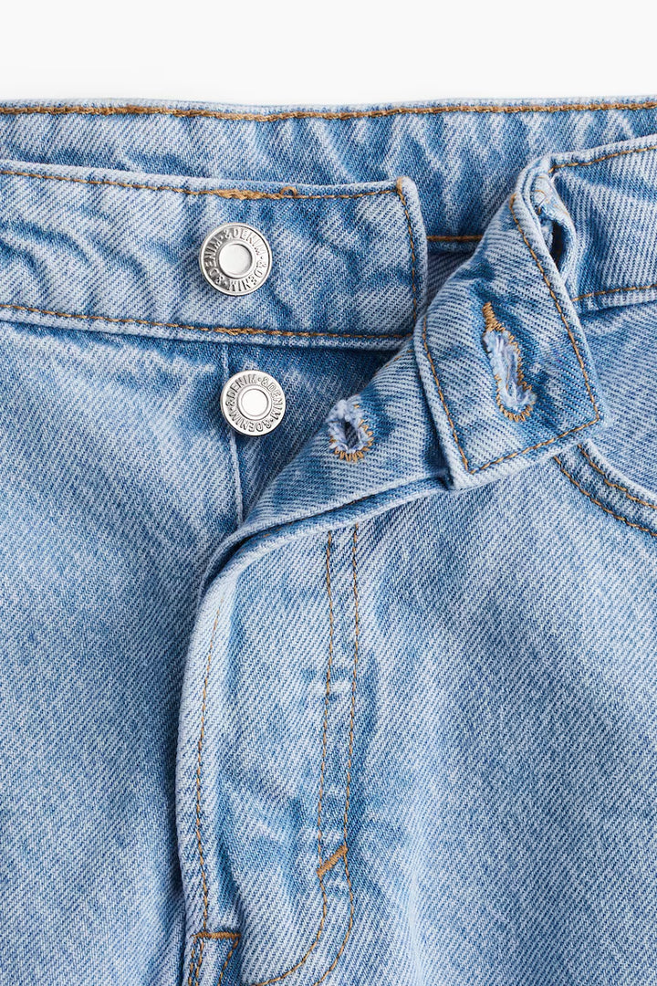 H&M HIGH-WAIST DENIM SHORTS