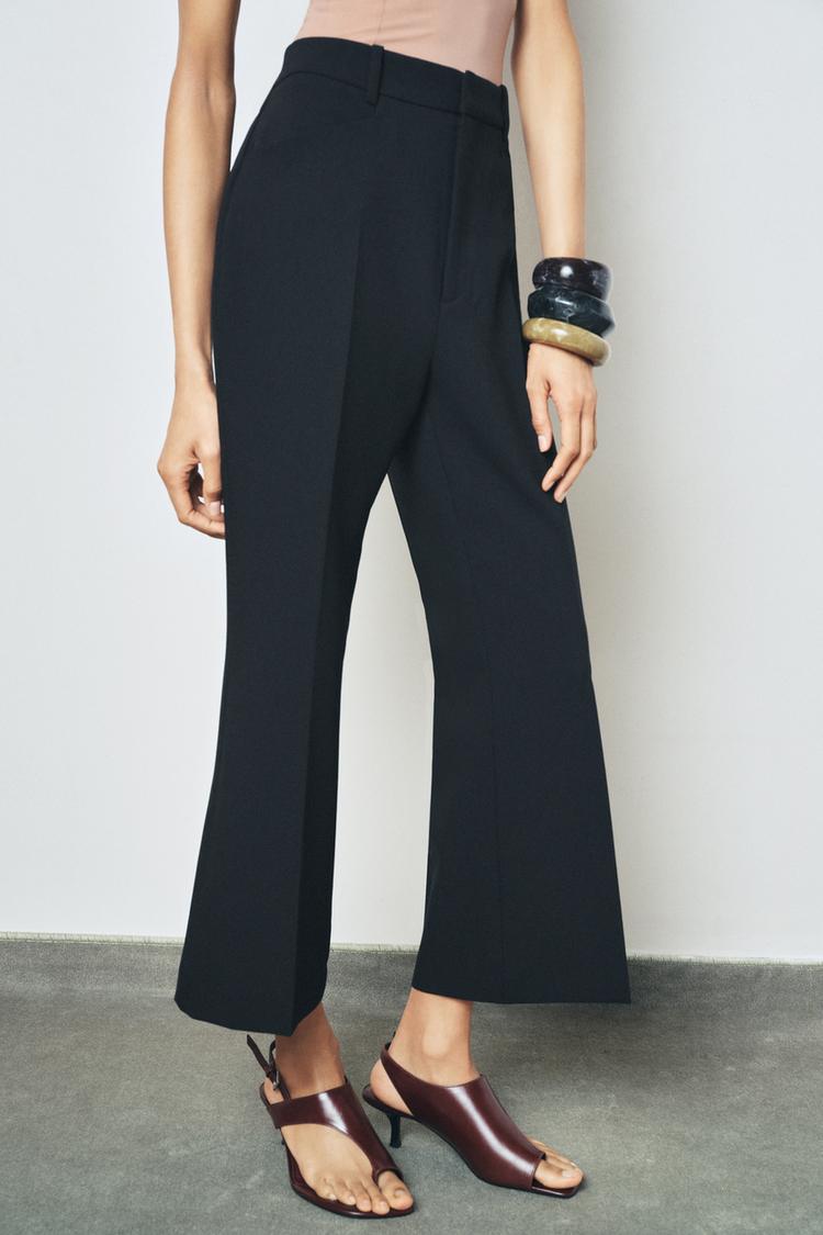 ZARA ZW COLLECTION MINI FLARE PANTS
