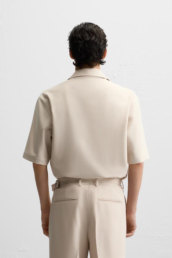 Zara RELAXED FIT OVERSHIRT