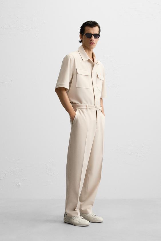 Zara RELAXED FIT OVERSHIRT