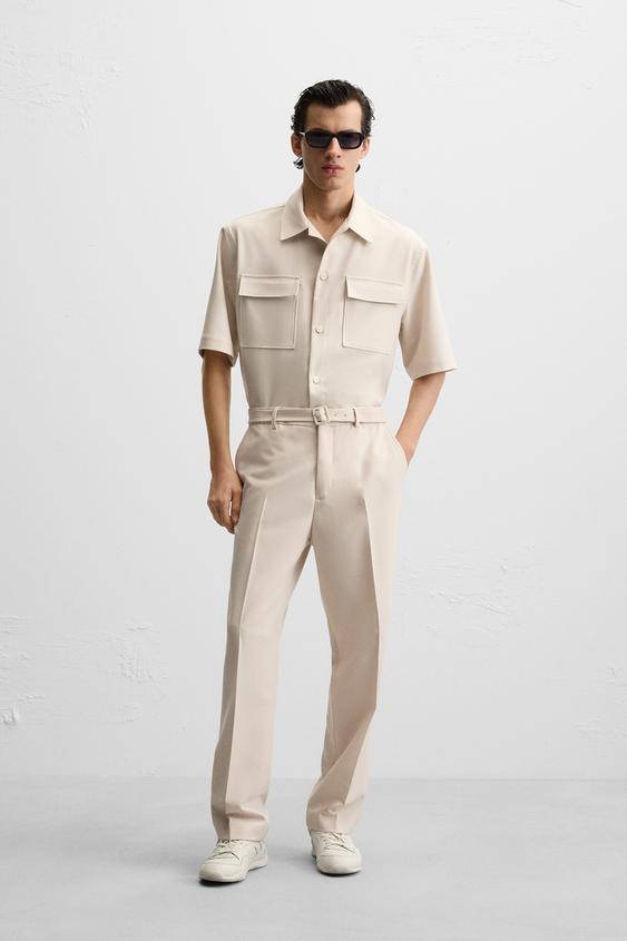 Zara RELAXED FIT OVERSHIRT