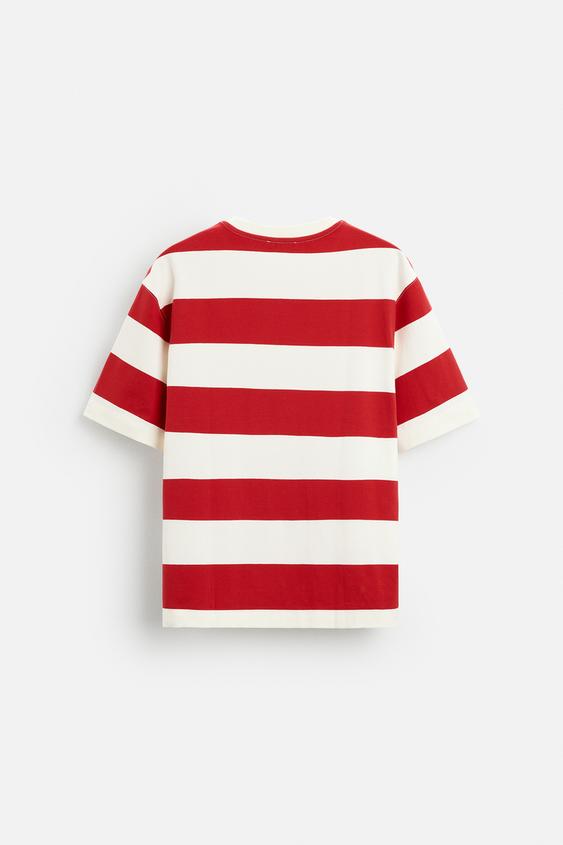 Zara STRIPED T-SHIRT