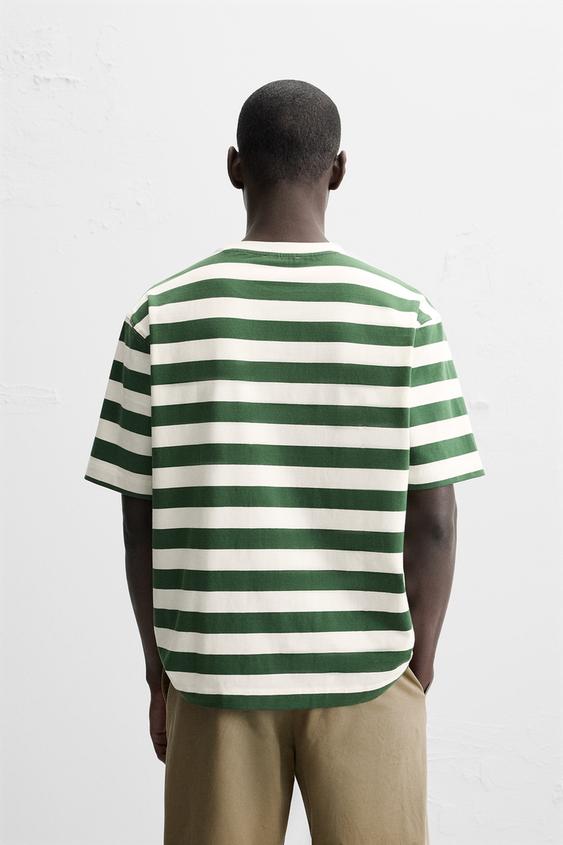 Zara STRIPED T-SHIRT