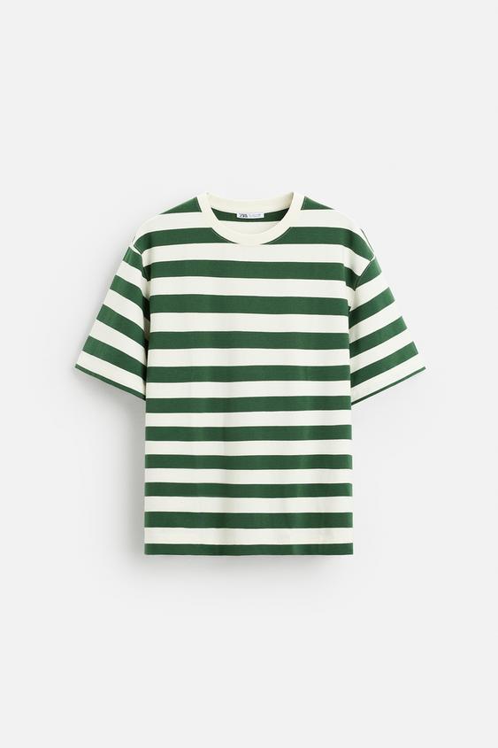 Zara STRIPED T-SHIRT