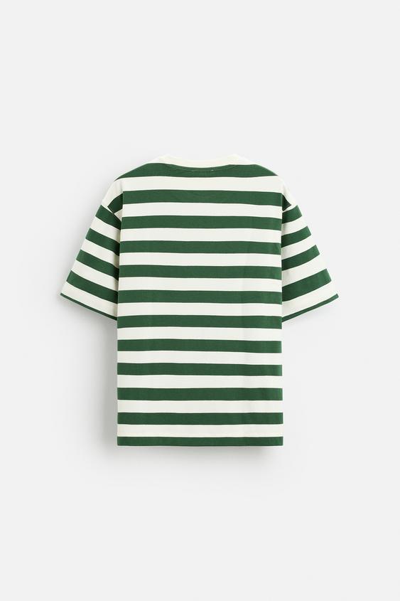 Zara STRIPED T-SHIRT