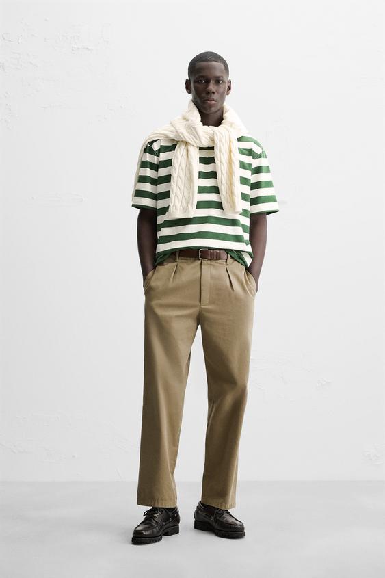 Zara STRIPED T-SHIRT