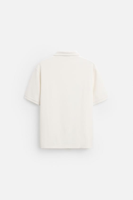 Zara TEXTURED POLO