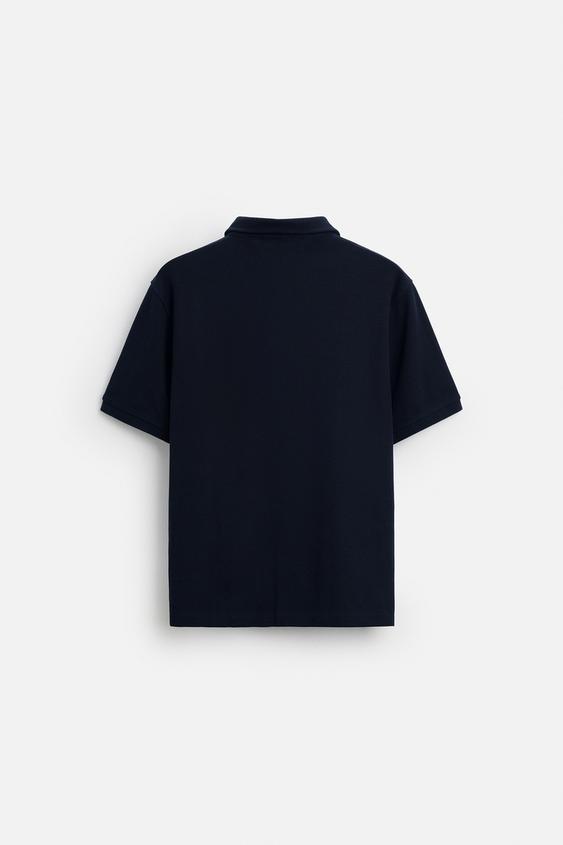 Zara TEXTURED POLO