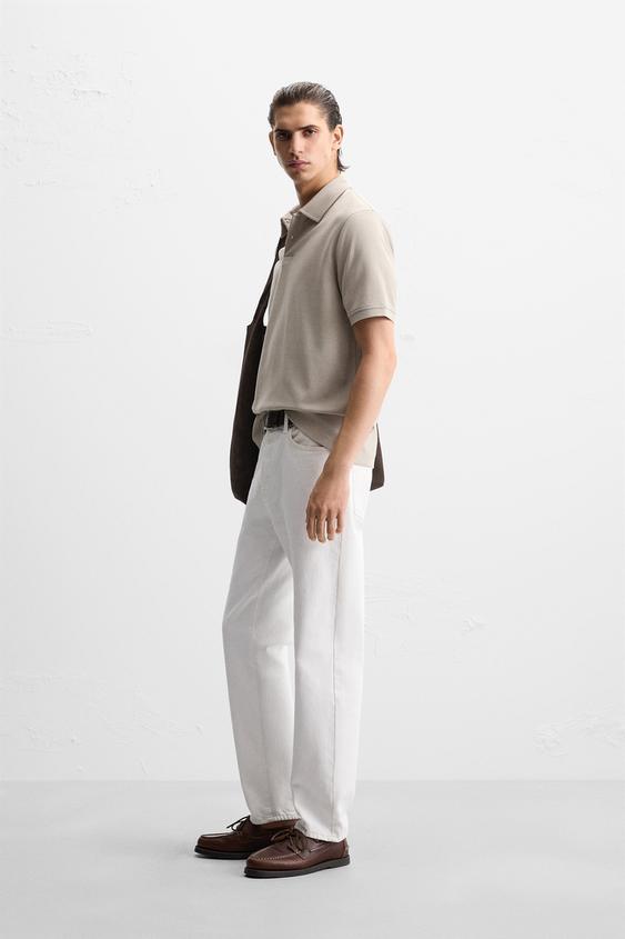 Zara TEXTURED POLO