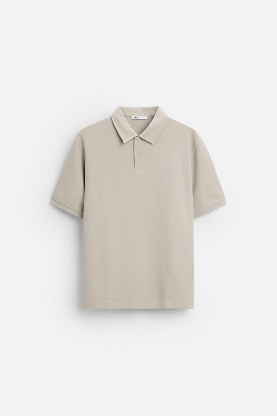 Zara TEXTURED POLO
