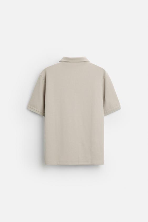 Zara TEXTURED POLO