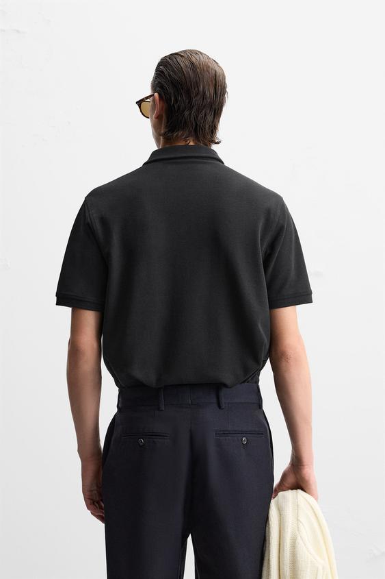 Zara TEXTURED POLO