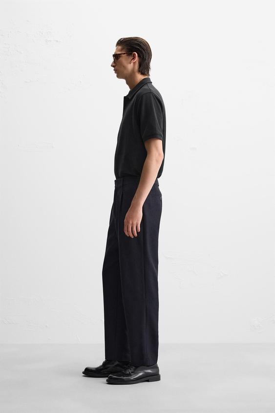 Zara TEXTURED POLO