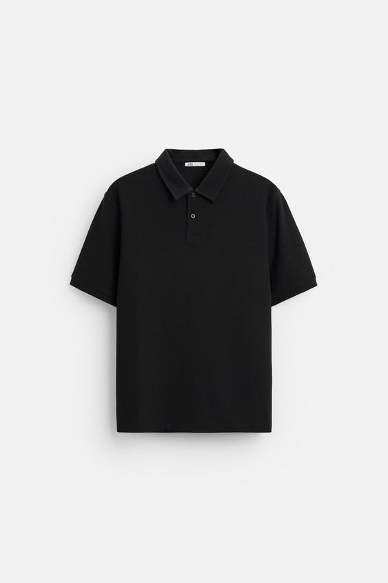 Zara TEXTURED POLO