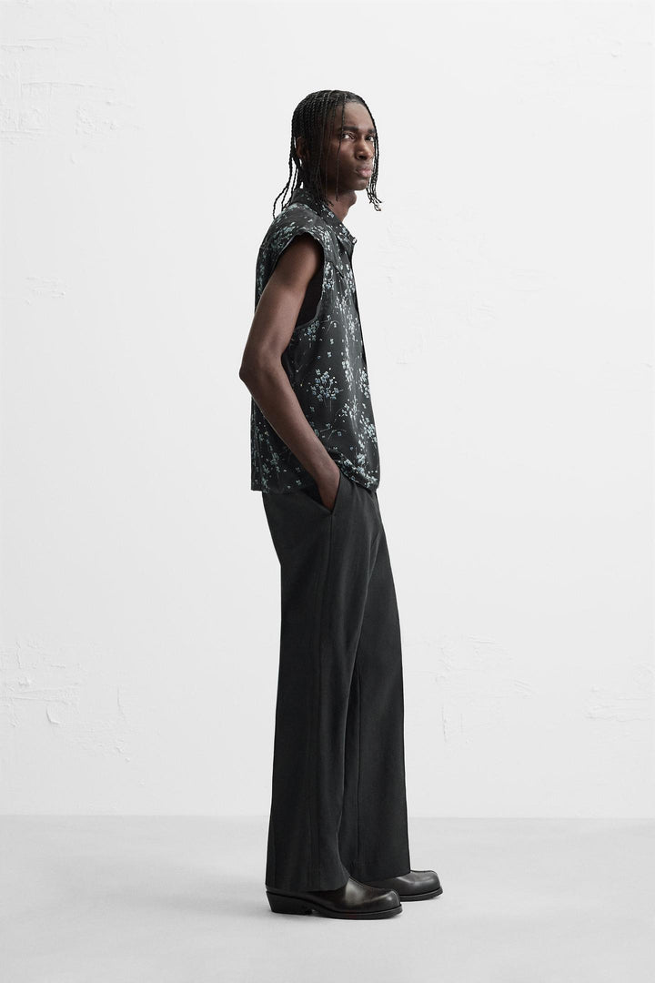 ZARA LIMITED EDITION FLORAL PRINT SHIRT