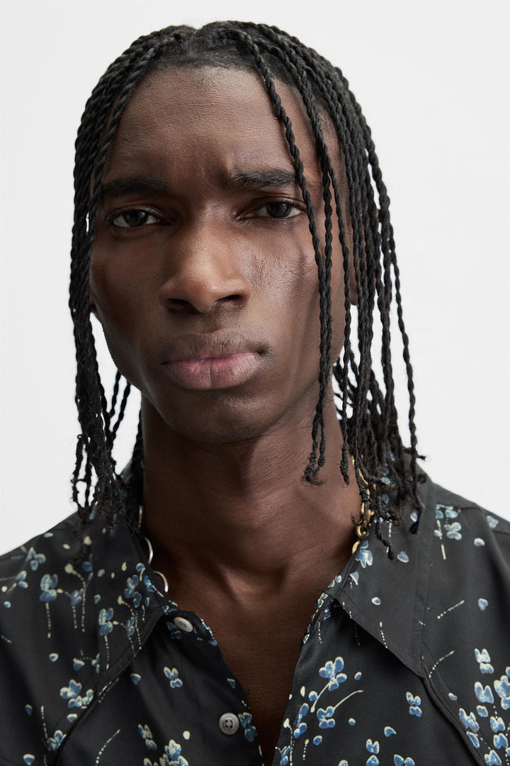ZARA LIMITED EDITION FLORAL PRINT SHIRT