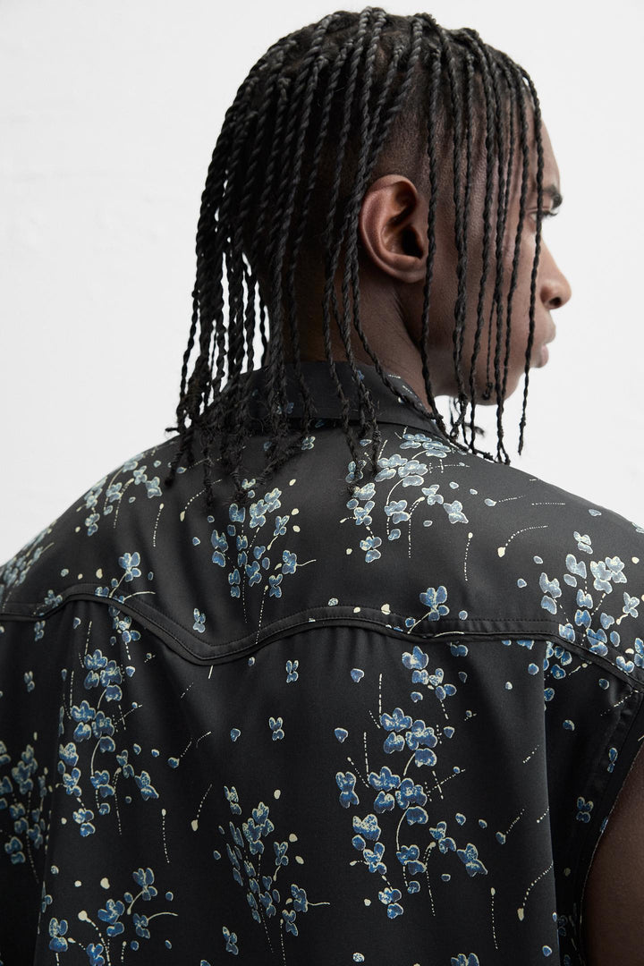 ZARA LIMITED EDITION FLORAL PRINT SHIRT