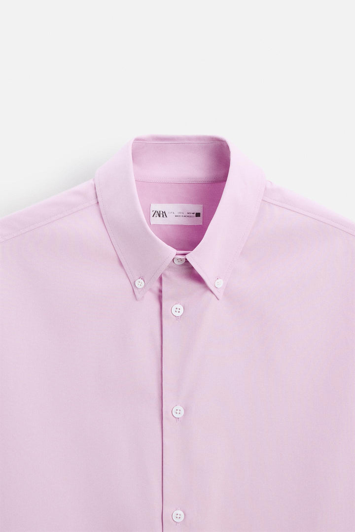 ZARA COTTON - LYOCELL SHIRT