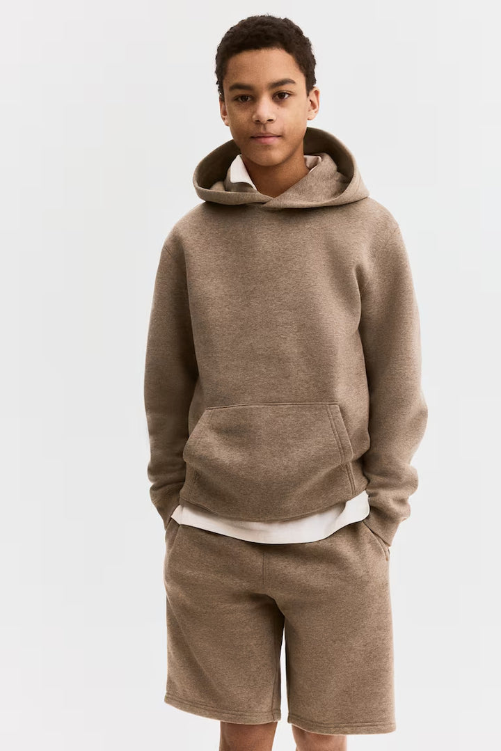 H&M 2-piece Sweatshirt Hoodie and Sweatshorts Set