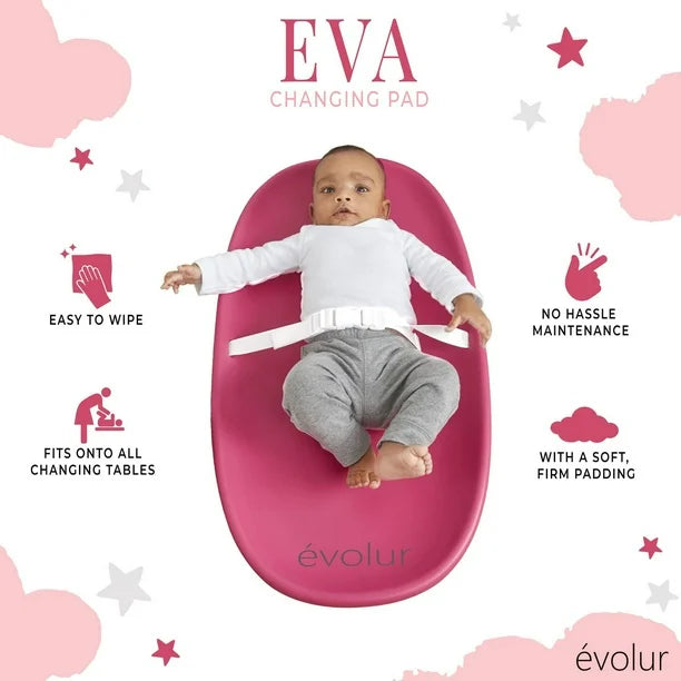 Evolur Eva Changing Pad, Lightweight and Portable
