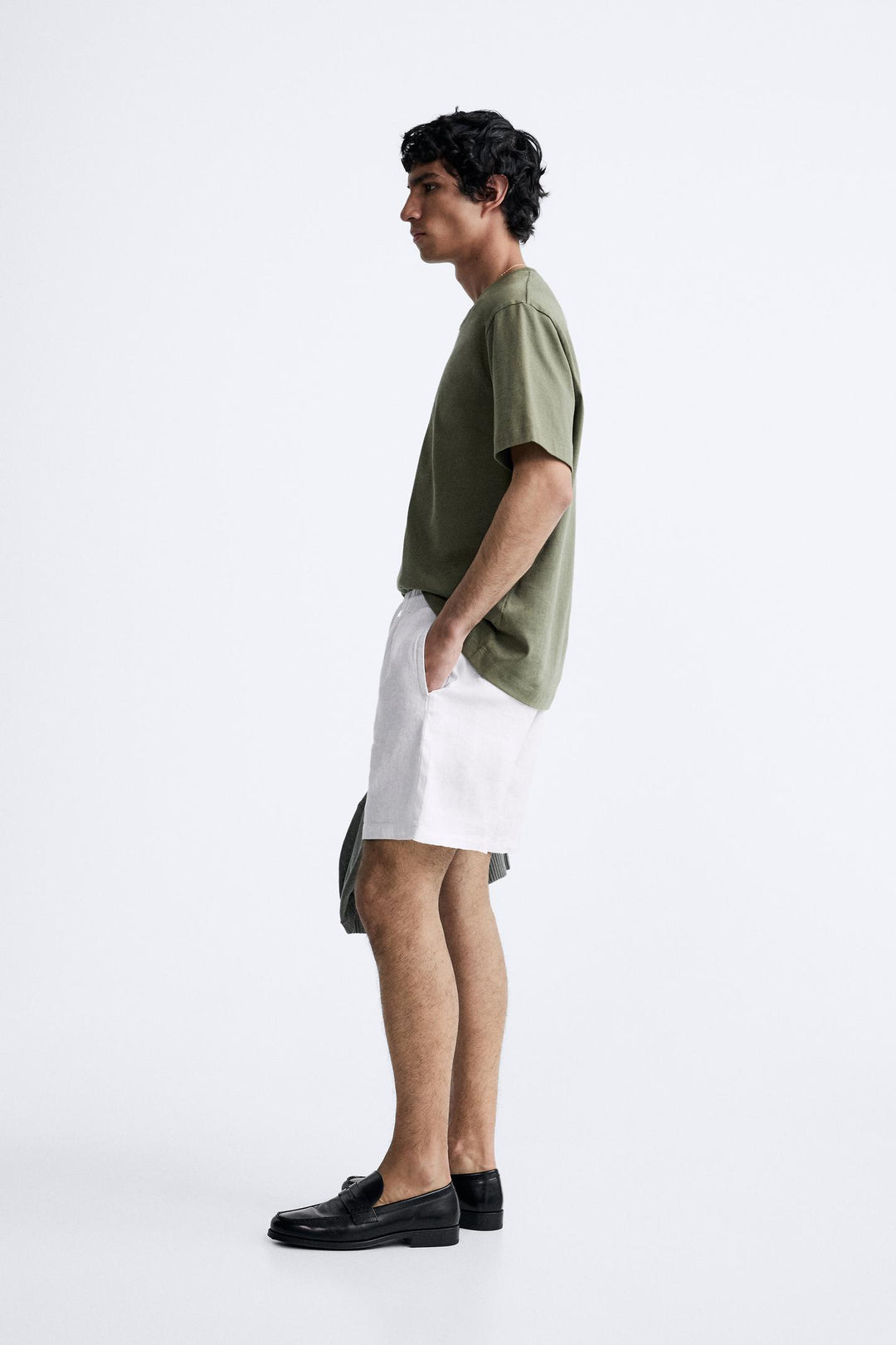 ZARA LINEN - COTTON SHORTS