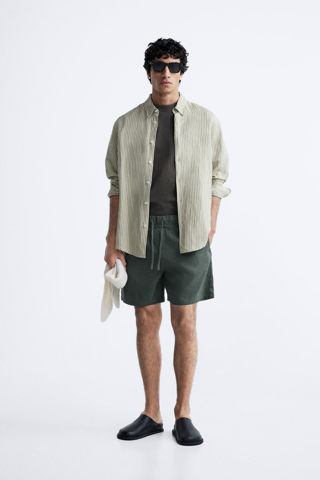 ZARA LINEN - COTTON SHORTS