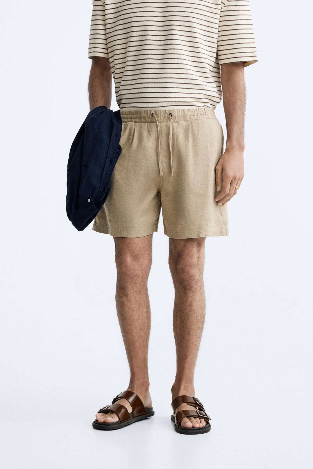 ZARA LINEN - COTTON SHORTS