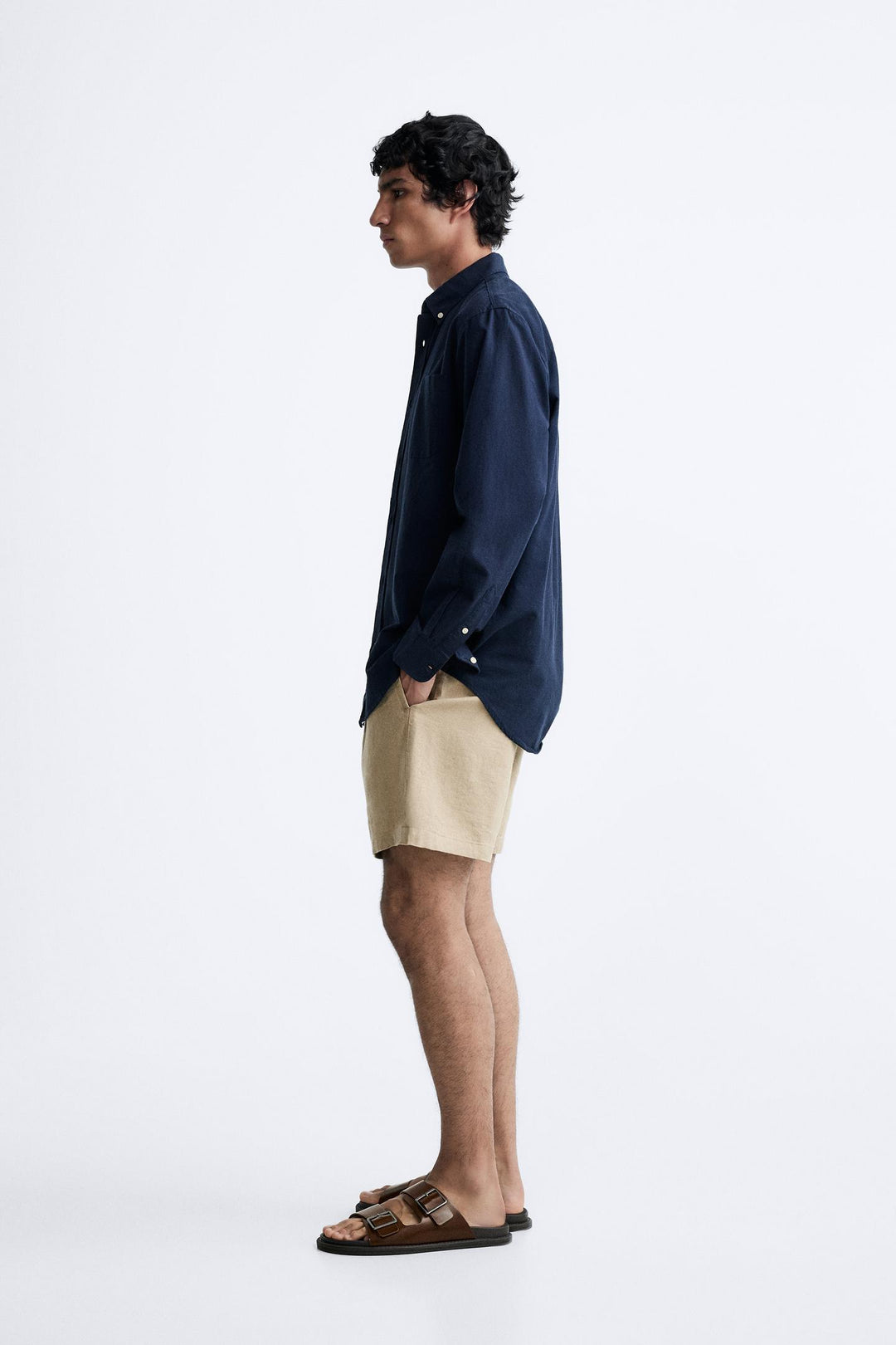 ZARA LINEN - COTTON SHORTS