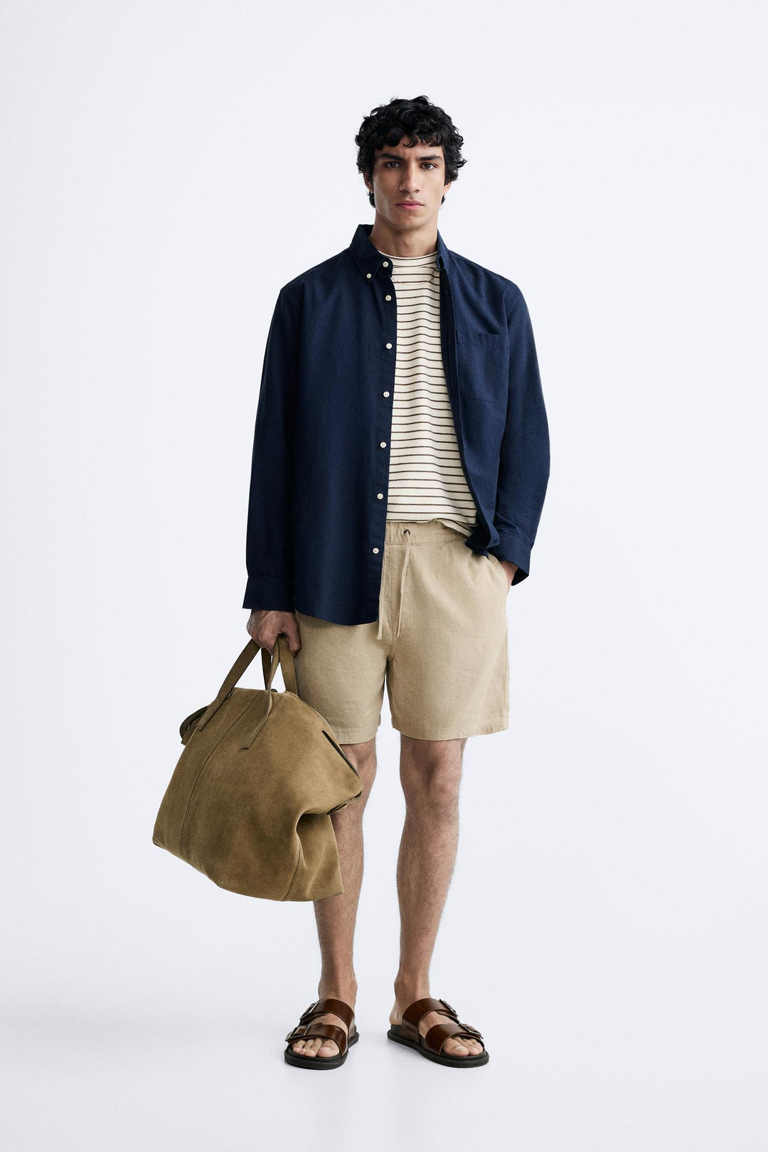 ZARA LINEN - COTTON SHORTS